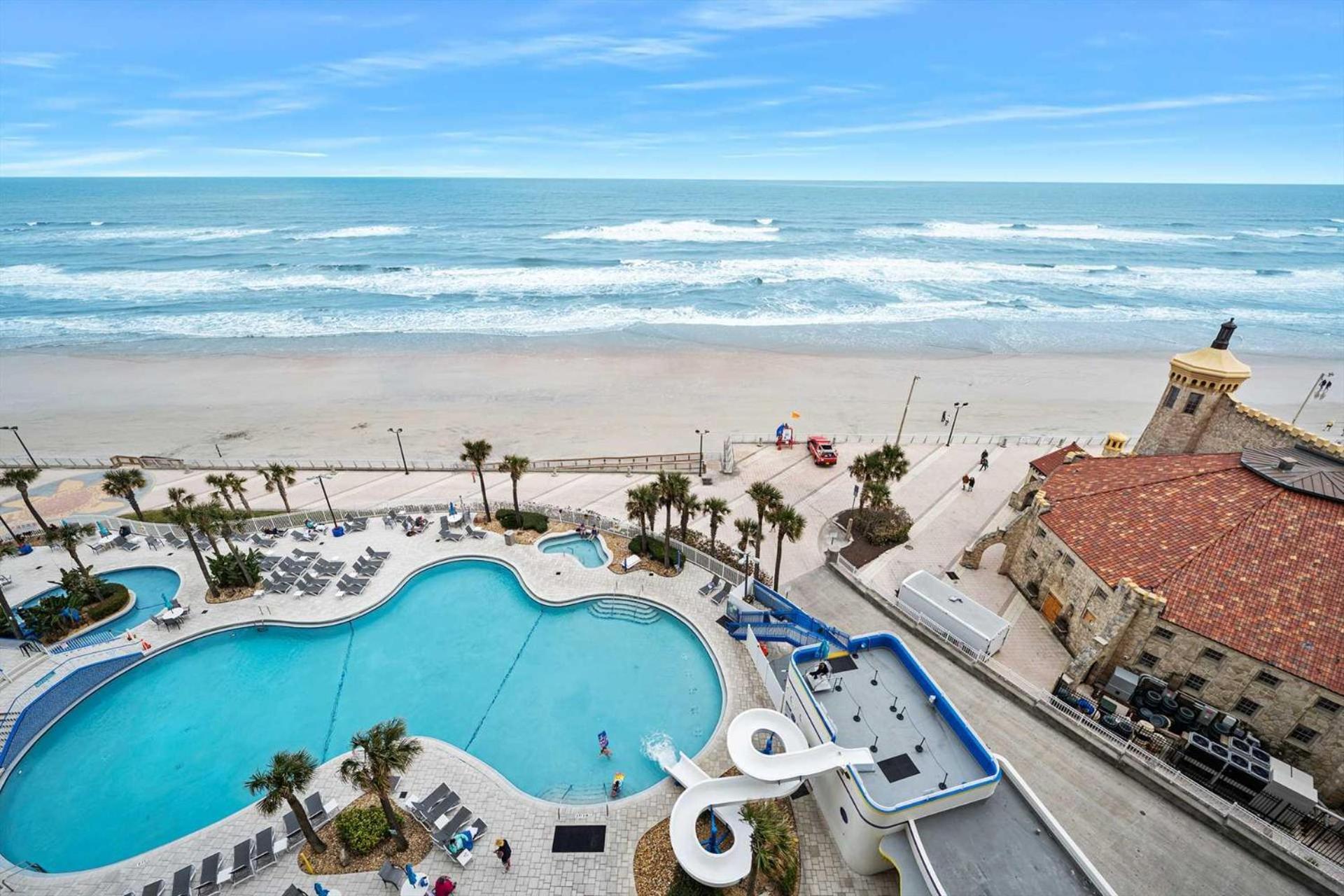 Luxury 10Th Floor 3 Bedroom Condo Direct Oceanfront Wyndham Ocean Walk Resort Daytona Beach | 1011 Exterior photo